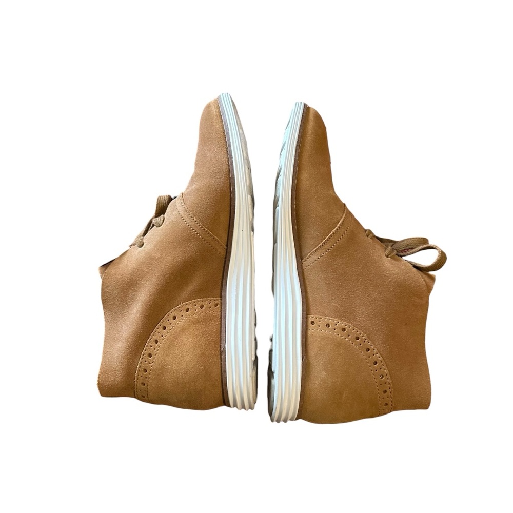 Cole Haan Suede GrandOS Chukka Ankle Boots Women’s Size 6.5 Brown Preppy Fall - Picture 8 of 11